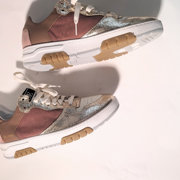 Sam Edelman Jojo rose and gold sneaker sz. 10. NWOT - Picture 8 of 10